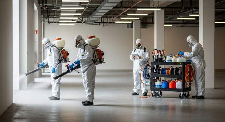 Entreprise de désinfection